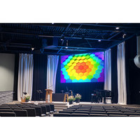 Système complet + Équipement Écran vidéo géant / Écran LED de fond de scène d'église