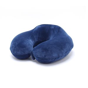 <span class=keywords><strong>Oreiller</strong></span> de voyage portable en forme de U WJ-108A, mousse à mémoire de forme rafraîchissante, soutien du cou, appui-tête, coussin en coton à rebond lent, personnalisable - Product Image 2