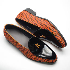 Chaussures Oxford en cuir de créateur de haute qualité, avec gravures complexes, talons épais, semelles respirantes, légères, antidérapantes et massantes - Product Image 4