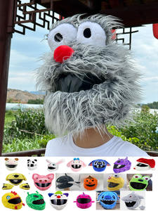 Diseño personalizado del comprador al por mayor <span class=keywords><strong>precio</strong></span> competitivo cubierta de casco de moto <span class=keywords><strong>cubiertas</strong></span> divertidas para cascos de motocicleta - Product Image 6