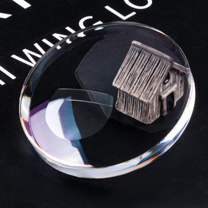 Oferta Especial: Lentes <span class=keywords><strong>Bifocales</strong></span> Semiterminadas 1.56 CR-39 Transparentes con Parte Superior Plana UC/HC/HMC/SHMC - Product Image 3