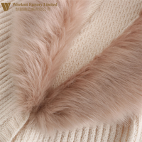 London Fog Manteau pull pour femme avec col en fausse fourrure