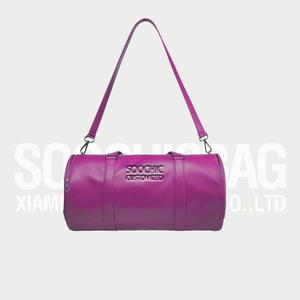 <span class=keywords><strong>Soochic</strong></span> robe bleu foncé voyage loisirs sac polochon unisexe grand cuir luxe sac de week-end personnalisé haut fermeture éclair hommes sac de week-end - Product Image 4