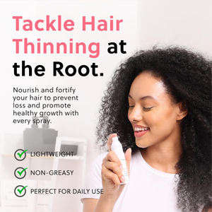 Spray Accélérateur de Croissance Capillaire pour Cuir Chevelu Sensible : Renforce <span class=keywords><strong>les</strong></span> Follicules, Ajoute du Volume et Favorise la Repousse Naturelle des Cheveux - Product Image 6