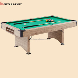 STELLARWAY <span class=keywords><strong>Tavolo</strong></span> <span class=keywords><strong>da</strong></span> <span class=keywords><strong>Biliardo</strong></span> Portatile Pieghevole di Alta Qualità 7ft 8ft Pronto per la Spedizione con MOQ Basso per Casa - Product Image 1