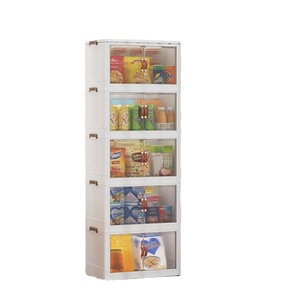 Transparent Shoe Box Home Clothing Storage Cabinet Drawer Type Clothes Organizer Snack Multi Layer Storage Cabinet - Product Image 4
