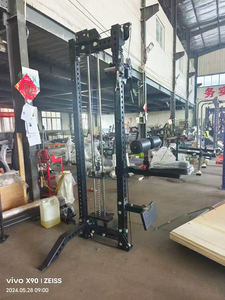 Equipo de gimnasio, Polea De Cable, máquina cruzada, jaula eléctrica, estante para sentadillas <span class=keywords><strong>con</strong></span> accesorios de contrapeso - Product Image 3