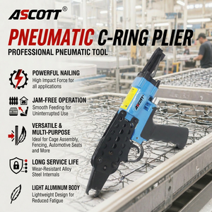 Alicate Neumático TC7C <span class=keywords><strong>de</strong></span> 24 mm para Anillos <span class=keywords><strong>de</strong></span> Retención, Herramienta <span class=keywords><strong>de</strong></span> Aluminio para Clavos en C, para Asientos, Jaulas <span class=keywords><strong>de</strong></span> Mascotas, Camas, <span class=keywords><strong>Pistola</strong></span> <span class=keywords><strong>de</strong></span> Anillos <span class=keywords><strong>de</strong></span> Retención <span class=keywords><strong>de</strong></span> 4.8-8.7 mm - Product Image 3