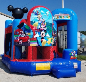 Château gonflable de qualité commerciale avec impression de logo gonflable |   Équipement de jeu de parc d'attractions Château gonflable Princesse - Product Image 5