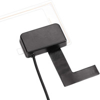 Antenne de voiture DAB + avec prise de lanterne DIN Port mâle Antenne de récepteur radio numérique pour autoradio