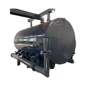 Four de carbonisation horizontale <span class=keywords><strong>suspendu</strong></span> à haut rendement, respectueux de l'environnement, avec noyau de moteur en acier inoxydable, 0,3-3t/jour, énergie - Product Image 3