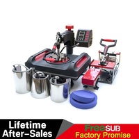 Freesub 8-in-1 Kombi-Transferpresse für Tassen und T-Shirts, Sublimationsmaschine 8 1 P8001-8
