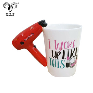 Cốc Gốm Có Tay Cầm Mới Lạ (Nailpolish, Hairblower, Son Môi, Dụng Cụ, Bốt, V. V.) - Product Image 4