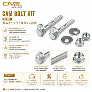 Boulon <span class=keywords><strong>de</strong></span> réglage <span class=keywords><strong>de</strong></span> la camber OEM 48409-47011, pièces <span class=keywords><strong>de</strong></span> véhicule, accessoires automobiles, M14 Dacromet pour <span class=keywords><strong>Toyota</strong></span> C-HR CAMRY COROLLA - Product Image 2