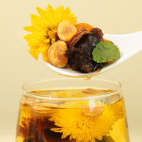 Teh Herbal Buah Monk, Kacang Malva, Kulit Jeruk Mandarin Grosir OEM ODM Label Pribadi