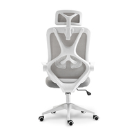 Chaise de bureau ergonomique pivotante en maille confortable pour ordinateur, fabriquée en Chine