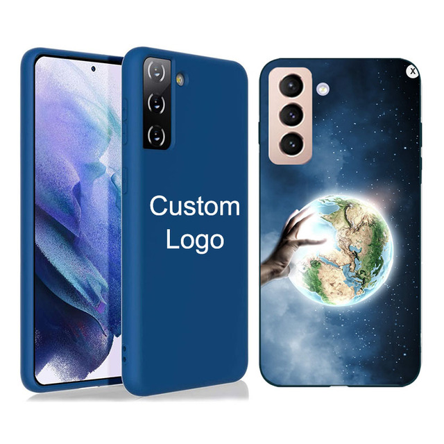 Personalized Logo Shockproof Liquid Silicone Rugged Mobile Phone Case Cover for Samsung Galaxy S25 S24 S23 Ultra Plus