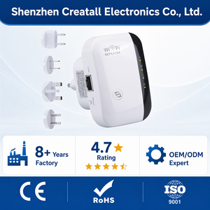 Répéteur WiFi CA-300M 300 Mbps 2,4 GHz Amplificateur de Signal Sans Fil Extension de Portée avec Port RJ45 pour Maison, Bureau, Usine OEM - Product Image 6
