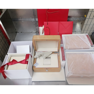 Boîte à montres en bois de luxe avec carte du monde Couronne pour Super Clone pour Seamaster pour Speedmaster Montres automatiques bleues Moonswatch - Product Image 1