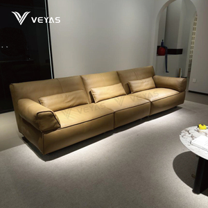 Configurar Exportador y Proveedor de Sofás Contemporáneos de Dongguan, Sofá Estándar de Cuero Real de Buena Calidad a Precio Competitivo - Product Image 5