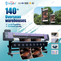 Impresora de Inyección de Tinta Eco-Solvente Yinghe 2m I3200, Nueva, para Impresión de Pancartas Flexibles Automáticas de 1440dpi