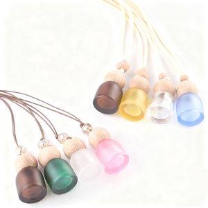 10ml di colore misto vuoto ricaricabile olio essenziale di aromaterapia pendente diffusore bottiglia per accessori interni Auto - Product Image 3