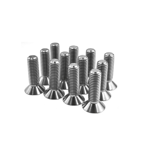Tornillos de Cabeza Plana con Rosca Fina de Titanio Recubiertos, DIN7991, 3/8-24 X 32, para Fijación Industrial - Product Image 5