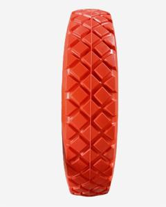 Precio de fábrica 3,50-<span class=keywords><strong>8</strong></span> Neumático sin planos con llanta de metal con recubrimiento en polvo rodamiento de bolas sellado para carretilla manual y carretilla - Product Image 3