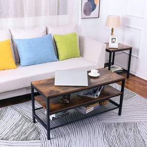 Support <span class=keywords><strong>TV</strong></span> industriel de <span class=keywords><strong>100cm</strong></span> de largeur, console <span class=keywords><strong>TV</strong></span> vintage facile à assembler pour téléviseurs dans le salon, la salle de divertissement et le bureau - Product Image 5