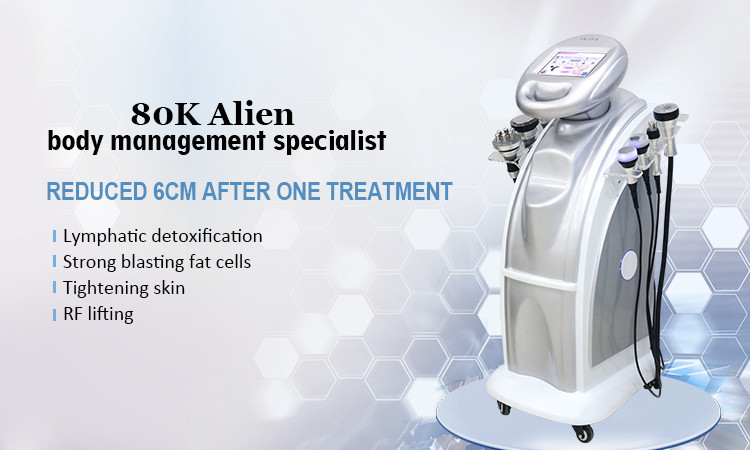 Dispositivo de belleza adelgazante rf de cavitación 7 en 1/máquina de cavitación ultrasónica de 80K