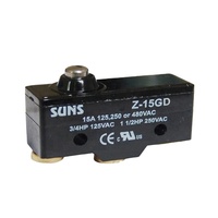 Micro-interrupteur DPDT à ouverture positive 10A 125/250/480V IP00 10 millions de cycles