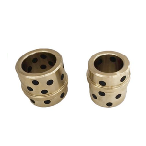 ปลอกนำทางฉีดน้ำมันหล่อลื่นในตัว ป้องกันการเสียดสี บูชทองเหลือง แบบ OEM สำหรับอุตสาหกรรมแม่พิมพ์ อุปกรณ์ระบบอัตโนมัติ - Product Image 6