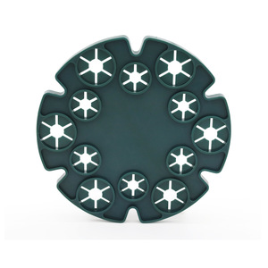 Supports pour plantes grimpantes en plastique PP vert foncé pour plantes en pot et légumes grimpants - Product Image 6