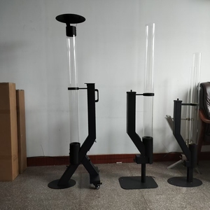 <span class=keywords><strong>Calentador</strong></span> de Jardín Moderno y Económico de Pellets de Madera para Uso en Exteriores, Estufa Rocket Portátil con Tubo de Vidrio y Acero Inoxidable para Patio - Product Image 2