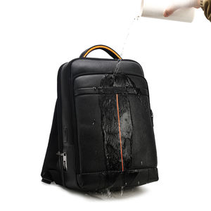 Lucchetto per impronte digitali borsa multifunzione in vera pelle sistema di impronte digitali intelligente zaino per Laptop antifurto per Notebook per Business <span class=keywords><strong>Me</strong></span> - Product Image 5