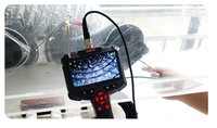 Endoscope industriel à lentille portable UT665P pour l'inspection de l'usure de la boîte de vitesses différentielle du réservoir d'eau ou de la surface intérieure du pipeline