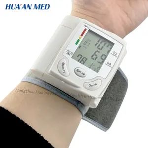 HUAAN-Monitor Digital de presión arterial para muñeca, máquina electrónica de presión arterial, bajo precio, cantidad mínima de pedido, recién llegado