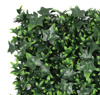 Plantes artificielles suspendues en plastique simulé décoration murale fausses feuilles et fleurs panneaux artificiels pour la décoration