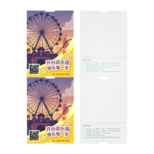 Boletos Personalizados con Recubrimiento Anti-Falsificación/Papel de Arte con Superficie Barnizada y Talones Numerados Desprendibles para Recaudación de Fondos y Eventos - Product Image 6