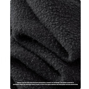 Otoño e Invierno logotipo personalizado lujo de gran tamaño peso pesado polar cálido algodón fabricantes 350 Gsm pulóver hombres Sudadera con capucha - Product Image 5