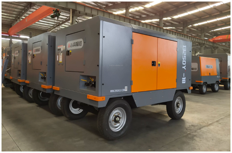 Compact Energy-Efficient Screw Air Compressor