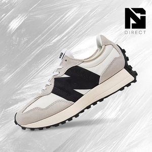 Zapatillas New Balance Wmns 327 'Sea Salt Black' de Lujo con Cordones, Estilo Deportivo, Transpirables y Casuales - Product Image 1