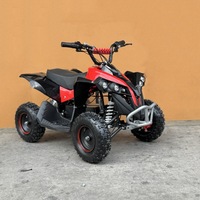 Véhicule tout-terrain électrique 4 roues 500W à moteur à balais pour jeunes et adultes (7-20 ans) – Quad ATV de plage tout-terrain – Offre spéciale