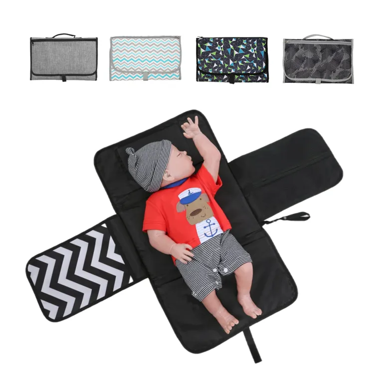 2023 portable folding multifunctional waterproof diaper changing table mother and baby products