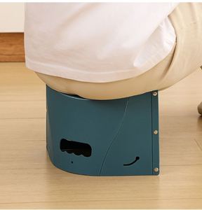 Custom Logo Screen Printed Card <b>Folding</b> <b>Stool</b> Outdoor Camping Fishing Multi-functional Portable Plastic <b>Stool</b> - Product Image 3