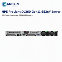 Serveur de calcul cloud haute performance HPE DL360 Gen11 1U Intel Xeon 6526Y 16C 128G DDR5, prix usine