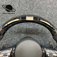 Volant en fibre de carbone LED personnalisé pour M3/M5/M6 Série 3 Série 6 F01-F07/F10-F32/F80-F91 E90-E92