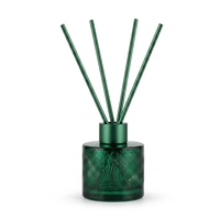 Diffuseur de parfum en verre ambré avec bâtonnets en fibre 50ml 100ml 150ml 200ml pour voiture, écologique, longue durée, sans BPA, sans alcool