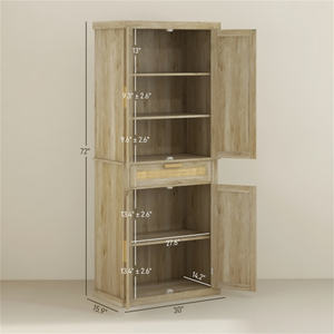 DB <b>Kitchen</b> Storage Cabinet/<b>Sideboard</b> <b>Kitchen</b> Cart - Product Image 2