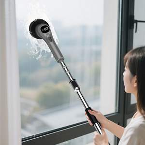 Cepillo de Limpieza Eléctrico Multifuncional Recargable, 5 Cepillos Giratorios Retráctiles, Cepillo de Limpieza Eléctrico para el Hogar - Product Image 3